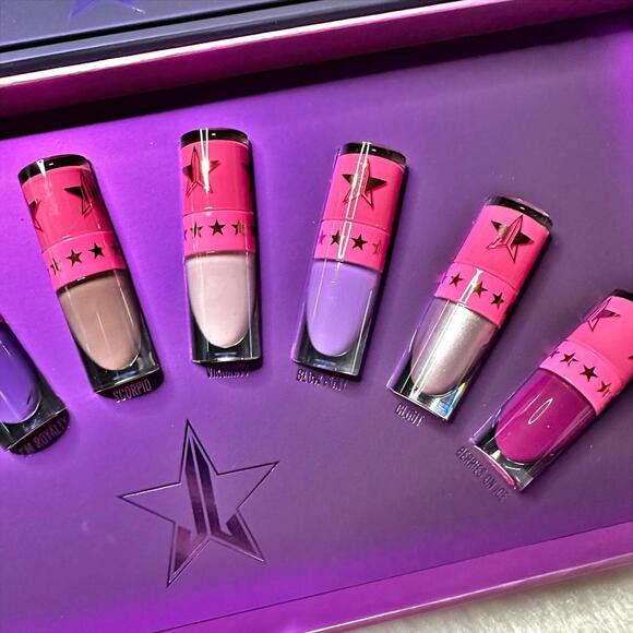 NIB Jeffree Star Queen B*tch Limited Edition Velour Liquid Lipstick Set - Picture 7 of 12